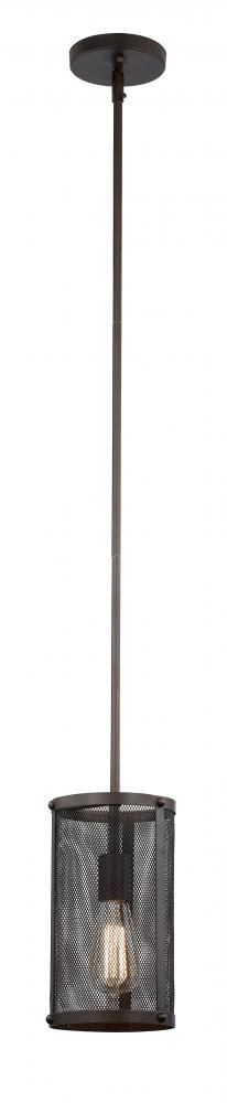 1LT PENDANT-MESH SHADE-EDISON